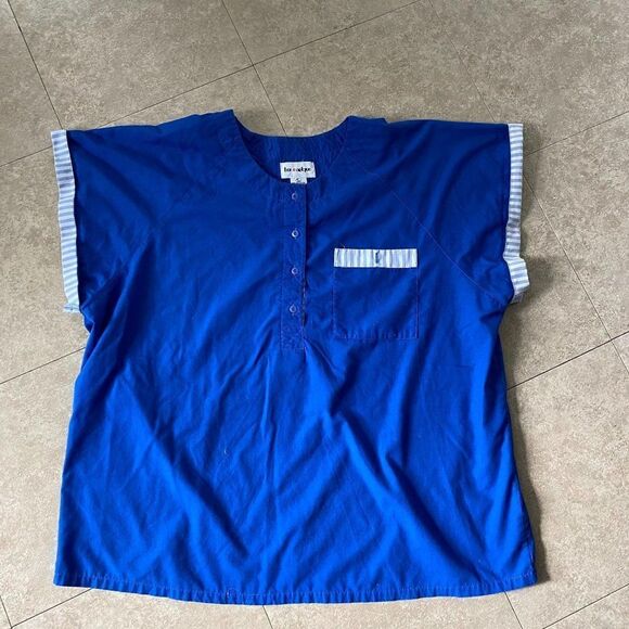 Vintage Bon Magique Popover Pocket Shirt 22W Plus - Picture 4 of 8